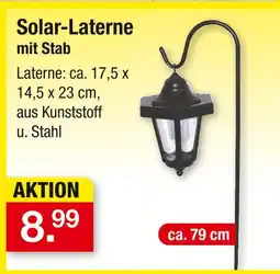 Zimmermann Solar-laterne mit stab Angebot