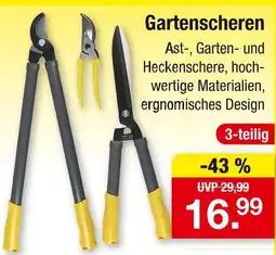 Zimmermann Gartenscheren Angebot