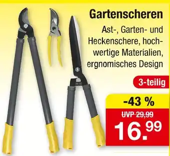 Zimmermann Gartenscheren Angebot