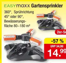 Zimmermann Easymaxx gartensprinkler Angebot