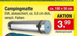 Zimmermann Campingmatte Angebot