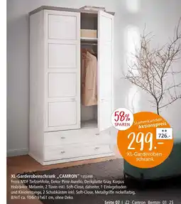Zurbrüggen Xl-garderobenschrank camron Angebot