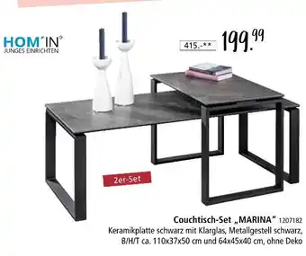 Zurbrüggen Hom'in couchtisch-set marina Angebot