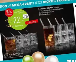 Zurbrüggen Nachtmann becherset „square“ Angebot