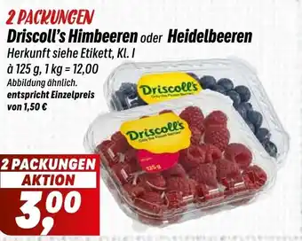 Simmel Driscoll's Himbeeren oder Heidelbeeren Angebot