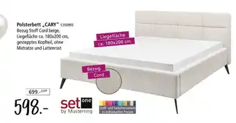 Zurbrüggen Musterring polsterbett cary Angebot