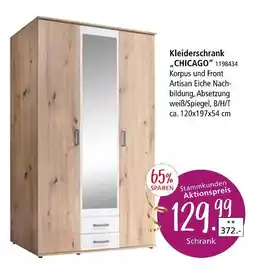 Zurbrüggen Hom'in kleiderschrank chicago Angebot