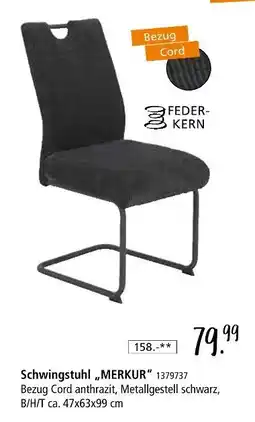 Zurbrüggen Schwingstuhl merkur Angebot