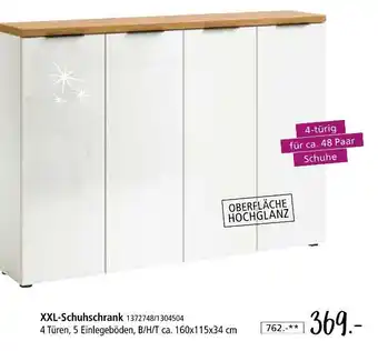 Zurbrüggen Xxl-schuhschrank Angebot