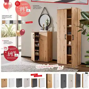 Zurbrüggen Schuhschrankserie „alex“ Angebot