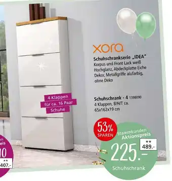 Zurbrüggen Xora schuhschrankserie idea Angebot
