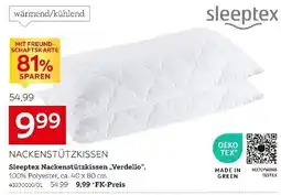 XXXLutz Sleeptex nackenstützkissen „verdello“ Angebot