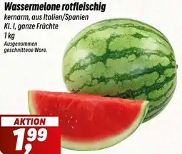 Simmel Wassermelone rotfleischig Angebot