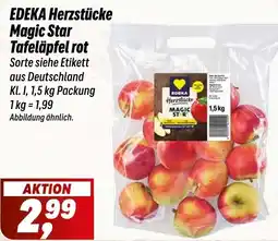Simmel EDEKA Herzstücke Magic Star Tafeläpfel rot Angebot