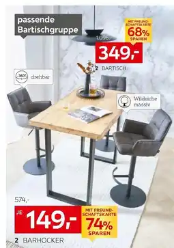 XXXLutz Bartisch oder barhocker Angebot