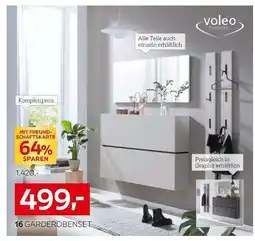 XXXLutz Voleo garderobenset 4-teilig Angebot