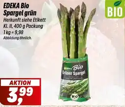 Simmel EDEKA Bio Spargel grün Angebot