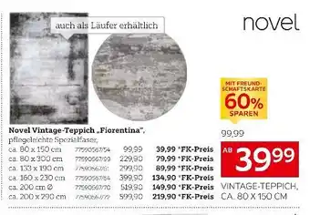 XXXLutz Novel vintage-teppich „fiorentina“ Angebot
