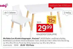 XXXLutz My baby lou kindersitzgruppe „kasimir“ Angebot
