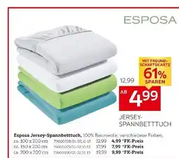 XXXLutz Esposa jersey-spannbetttuch Angebot