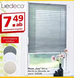 Segmüller Liedeco plissee „easy” Angebot