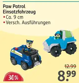 Rossmann Paw patrol einsatzfahrzeug Angebot