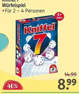 Rossmann Schmidt kniffel 7 würfelspiel Angebot