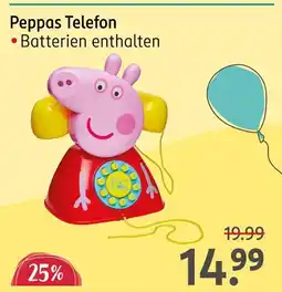 Rossmann Peppa telefon Angebot