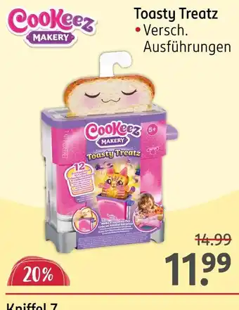 Rossmann Cookeez makery toasty treatz Angebot
