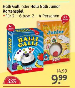 Rossmann Halli galli oder halli galli junior kartenspiel Angebot