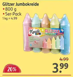 Rossmann Kreide spaß glitzer jumbokreide Angebot