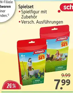 Rossmann Schleich spielset Angebot