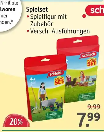 Rossmann Schleich spielset Angebot