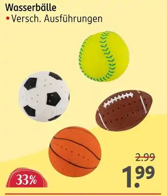 Rossmann Wasserbälle Angebot