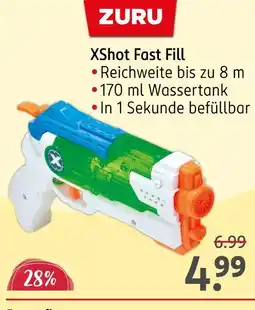 Rossmann Zuru xshot fast fill Angebot