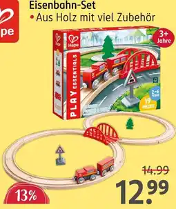 Rossmann Hape eisenbahn-set Angebot