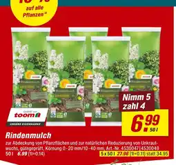 toom Baumarkt Toom rindenmulch Angebot