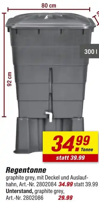 toom Baumarkt Regentonne Angebot