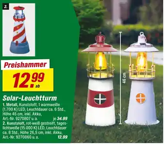 toom Baumarkt Solar-leuchtturm Angebot
