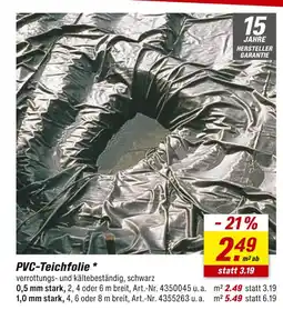 toom Baumarkt Pvc-teichfolie Angebot