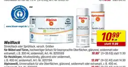 toom Baumarkt Alpina weißlack Angebot