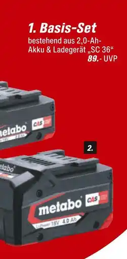 toom Baumarkt Metabo li-power akkupack „18 v/4,0 ah“ Angebot