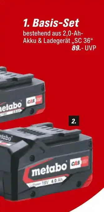 toom Baumarkt Metabo li-power akkupack „18 v/4,0 ah“ Angebot