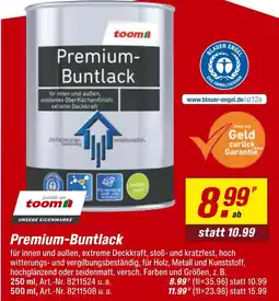 toom Baumarkt Toom premium-buntlack Angebot