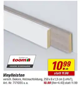 toom Baumarkt Toom vinyllisten Angebot