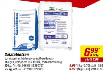 toom Baumarkt Hamann salztabletten Angebot