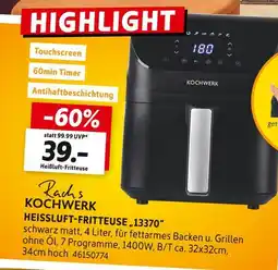 SCONTO Kochwerk heissluft-fritteuse Angebot