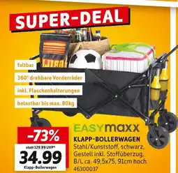 SCONTO Easymaxx klapp-bollerwagen Angebot