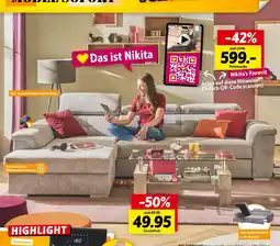 SCONTO Polsterecke oder couchtisch Angebot