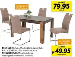 SCONTO Esstisch oder schwingstuhl Angebot